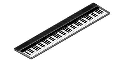 vecteur isométrique clavier musical instrument numérique piano