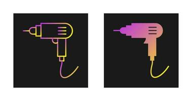 icône de vecteur de perceuse