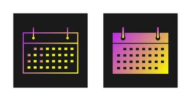 icône de vecteur de calendrier