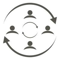 organisation structure vecteur conception