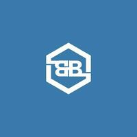 création de logo bb vecteur