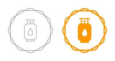 icône de vecteur de bouteille de gaz