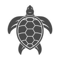 tortue logo icône conception vecteur