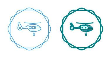 icône de vecteur d'hélicoptère
