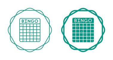 icône de vecteur de bingo