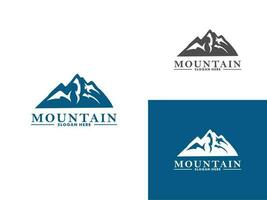 modèle de vecteur de conception de logo de montagne