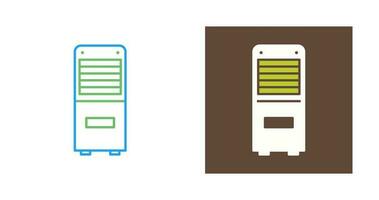 icône de vecteur de climatiseur mobile