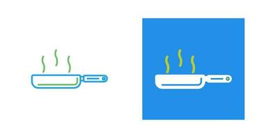 icône de vecteur de poêle à frire