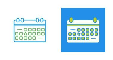 icône de vecteur de calendrier