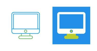 icône de vecteur de moniteur