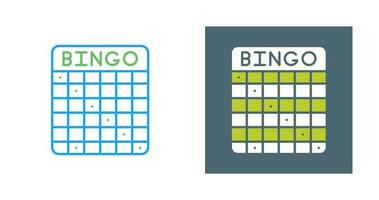 icône de vecteur de bingo