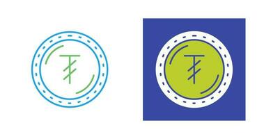 icône de vecteur de devise tugrik