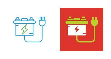 icône de vecteur de chargeur de batterie