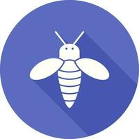 icône de vecteur d'abeille de miel