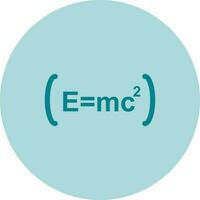 icône de glyphe de formule vecteur