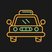 icône de vecteur de taxi