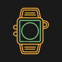 icône de vecteur de montre numérique