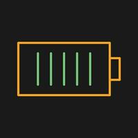 icône de vecteur de cellule de charge