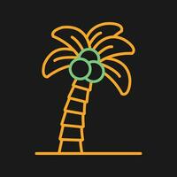 icône de vecteur de palmier