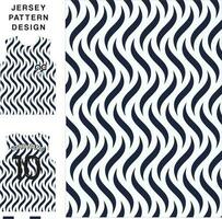 abstrait vague concept vecteur Jersey modèle modèle pour impression ou sublimation des sports uniformes Football volley-ball basketball e-sports cyclisme et pêche gratuit vecteur.