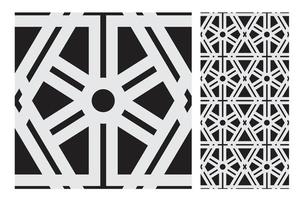 motifs de carreaux vintage design sans couture antique en illustration vectorielle vecteur