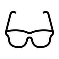 conception d'icône de lunettes vecteur