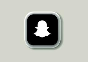 snapchat Nouveau logo et icône imprimé sur blanc papier. snapchat social médias Plate-forme logo vecteur