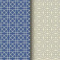 traditionnel islamique sans couture géométrique modèle vecteur illustration