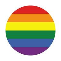 gay fierté drapeau. traditionnel symbole pour le tout lgbtq communauté et gay Hommes vecteur