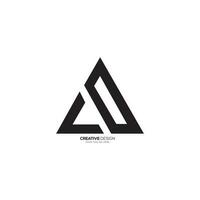 moderne Triangle forme lettre CD unique monogramme affaires logo. CD logo. dc logo vecteur