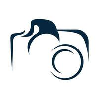 photo caméra logo icône conception vecteur
