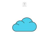 nuage icône symbole modèle pour graphique et la toile conception collection logo vecteur illustration