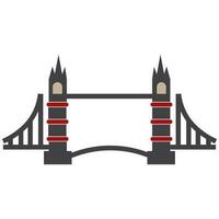 pont icône vecteur illustration symbole