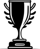 trophée - minimaliste et plat logo - vecteur illustration