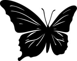 papillon, minimaliste et Facile silhouette - vecteur illustration