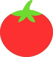 isolé tomate icône dans plat style. vecteur