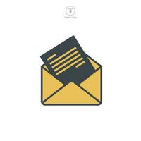 email enveloppe icône symbole modèle pour graphique et la toile conception collection logo vecteur illustration