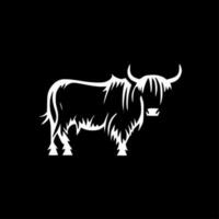 montagnes vache - haute qualité vecteur logo - vecteur illustration idéal pour T-shirt graphique