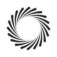 spirale cercle icône vecteur