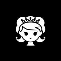 Princesse - haute qualité vecteur logo - vecteur illustration idéal pour T-shirt graphique