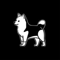 Shiba, minimaliste et Facile silhouette - vecteur illustration