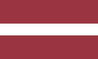 illustration vectorielle du drapeau de la Lettonie vecteur
