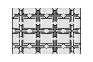 ligne art modèle dessins avec décent, simple, et minimal style vecteur