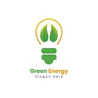 Créatif abstrait renouvelable énergie logo conception vecteur modèle