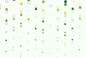 motif vectoriel vert clair et jaune avec des cristaux, des rectangles.
