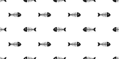 poisson OS sans couture modèle vecteur thon Saumon requin dauphin océan mer tropical écharpe isolé répéter fond d'écran tuile Contexte