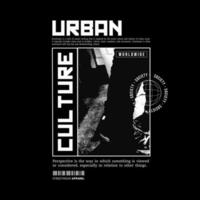 Urbain style conception, graffiti art, vêtement de rue et typographie. pour écran impression dessins pour tee-shirts, vestes et chandails. vecteur