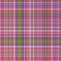 sans couture en tissu vérifier de texture Contexte vecteur avec une tartan plaid textile modèle.