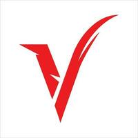 v vecteur logo conception