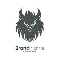 hibou logo conception, hibou mascotte logo conception, hibou illustration, hibou minimal logo vecteur, vecteur